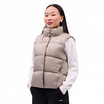 AMRV034-2 Жилет пуховый Workout серый